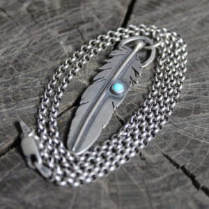 Sterling Silver Power Feather